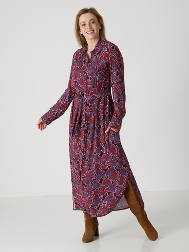 Robe chemisier boutonnée