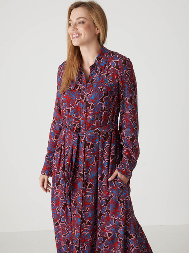 Robe chemisier boutonnée