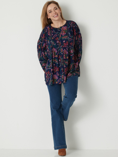 Blouse forme boîte