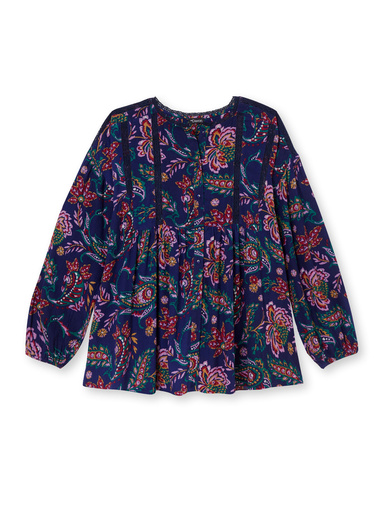 Blouse forme boîte