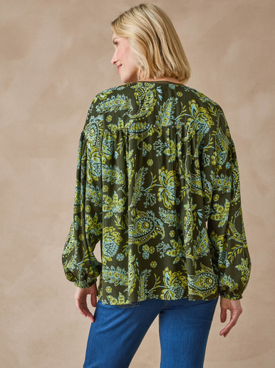 Blouse forme boîte