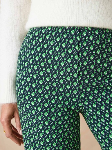 Pantalon en crêpe fluide