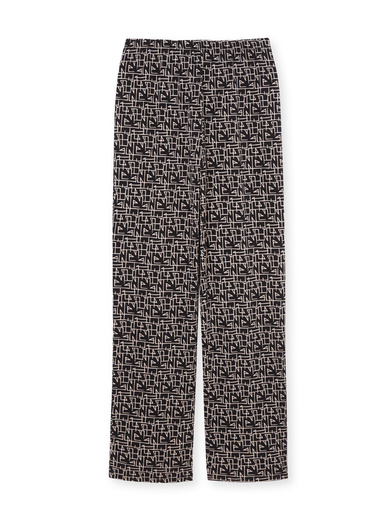 Pantalon en crêpe fluide