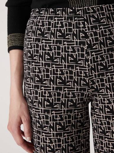 Pantalon en crêpe fluide
