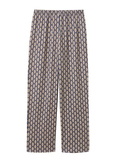 Pantalon imprimé coupe large