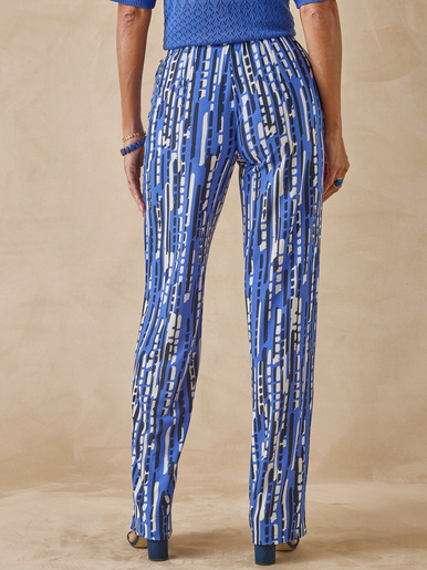 Pantalon en crêpe fluide