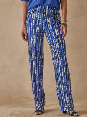 Pantalon en crêpe fluide
