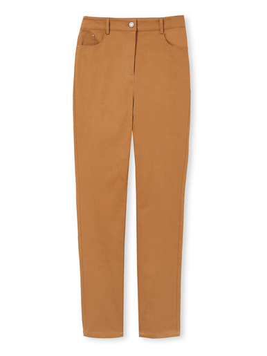 Pantalon 5 poches taille haute