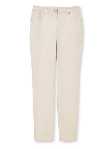 Pantalon 5 poches taille haute