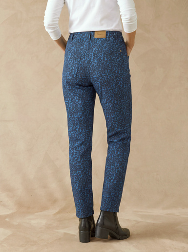 Pantalon 5 poches taille haute