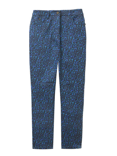 Pantalon 5 poches taille haute