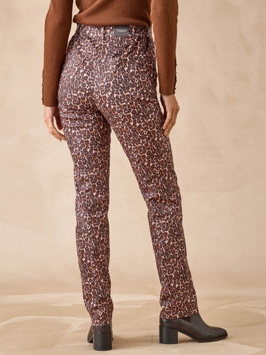 Pantalon 5 poches taille haute