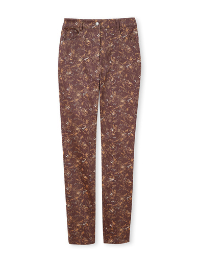 Pantalon 5 poches taille haute