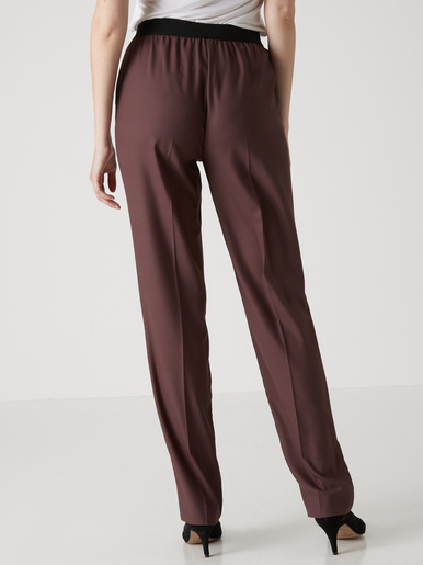 Pantalon élastiqué