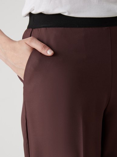 Pantalon élastiqué