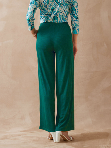 Pantalon large et droit