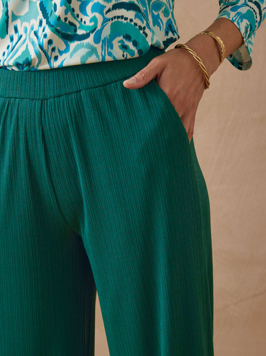 Pantalon large et droit