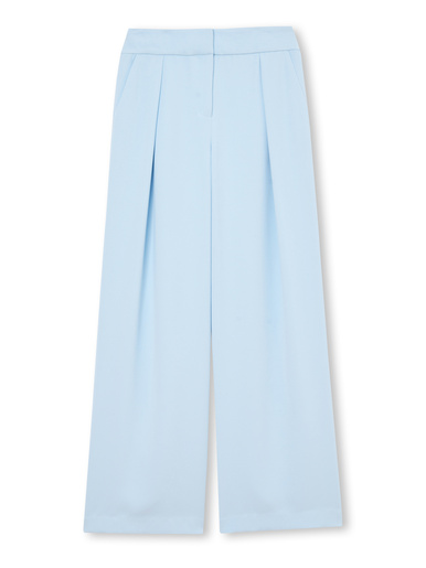 Pantalon large en crêpe