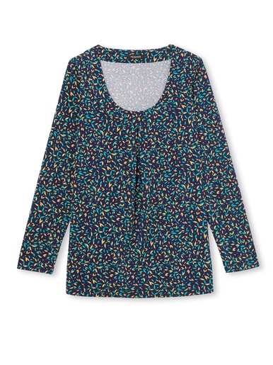 Tee-shirt tunique manches longues