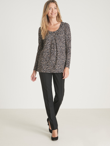 Tee-shirt tunique manches longues