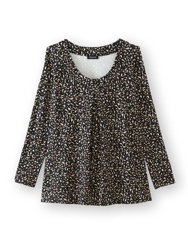 Tee-shirt tunique manches longues