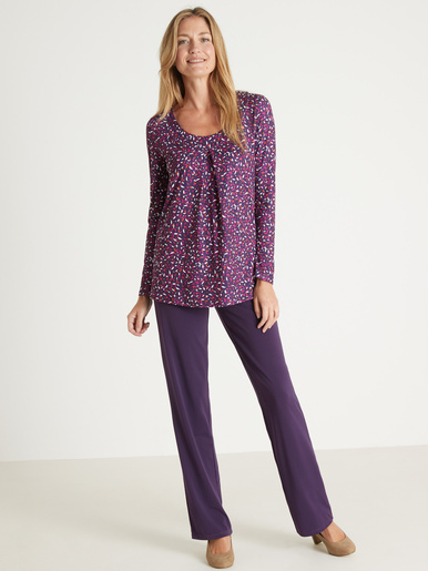 Tee-shirt tunique manches longues