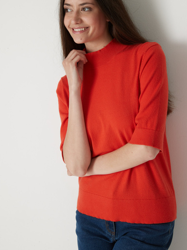 Pull manches au coude