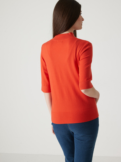 Pull manches au coude
