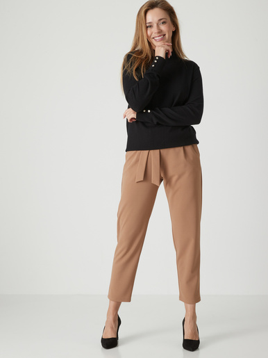 Pull col montant