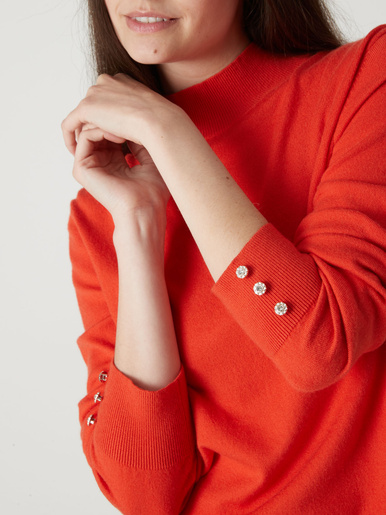 Pull col montant