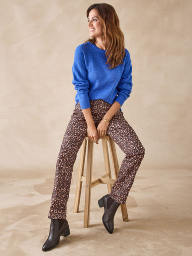 Pull encolure ronde