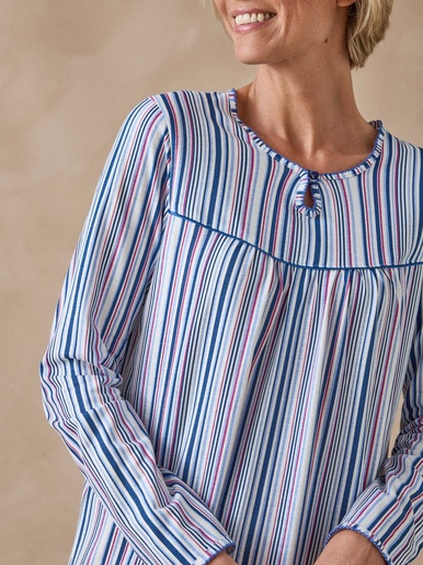 Lot de 2 chemises de nuit longues