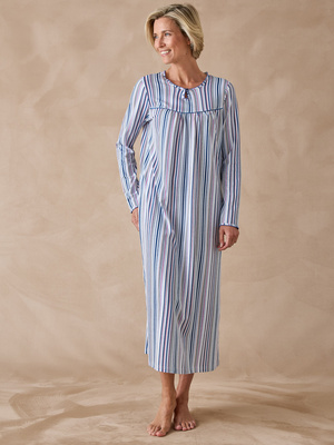 Lot de 2 chemises de nuit longues