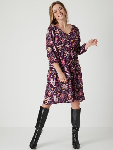Robe jacquard
