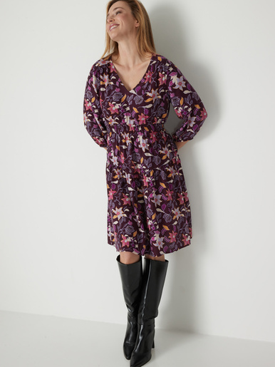 Robe jacquard