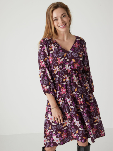 Robe jacquard