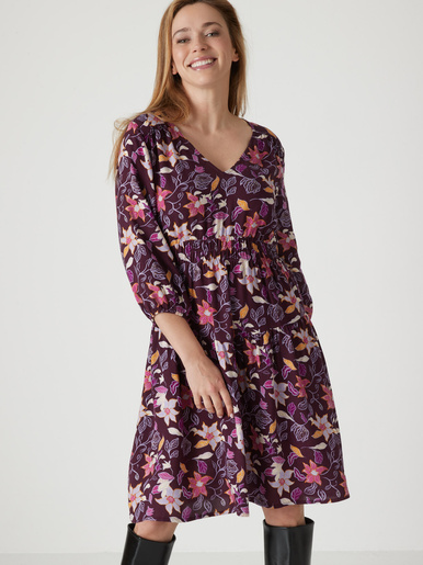 Robe jacquard