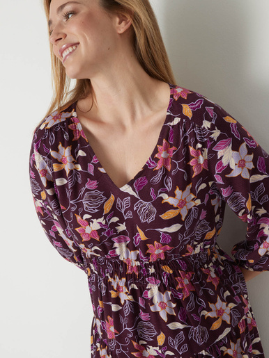Robe jacquard