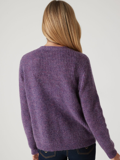 Gilet avec laine et mohair