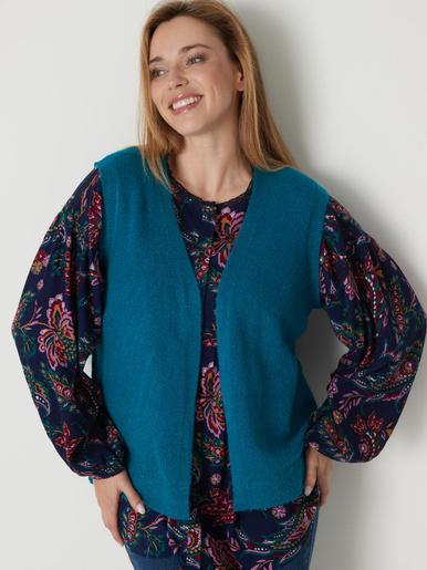 Gilet sans manches - Daxon - Bleu canard