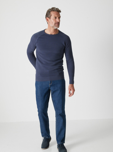 Pull maille fantaisie