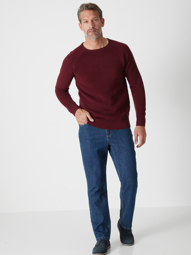 Pull maille fantaisie