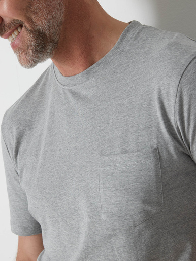 Lot de 2 tee-shirt effet chiné