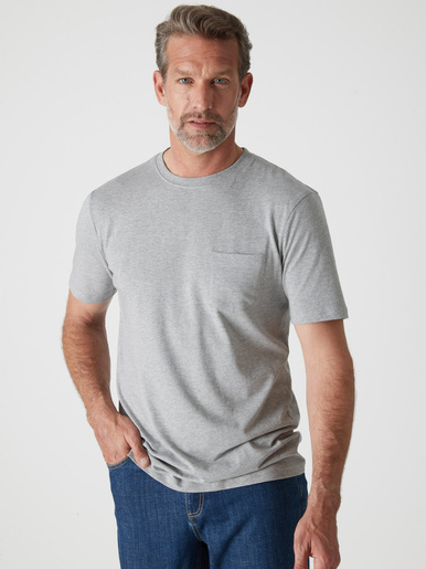 Lot de 2 tee-shirt effet chiné