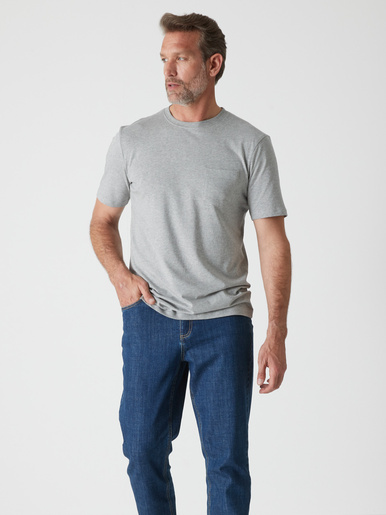 Lot de 2 tee-shirt effet chiné