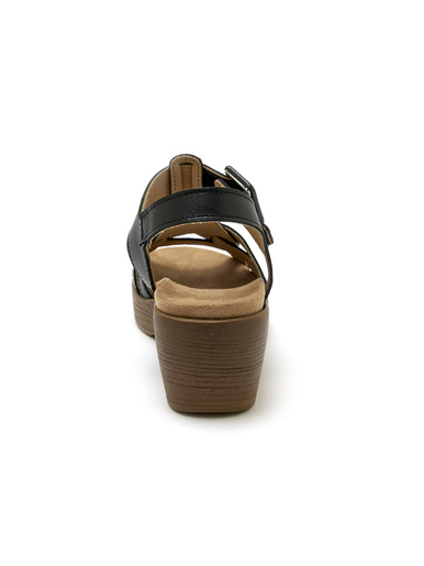 Sandales hautes scratch boucle fantaisie