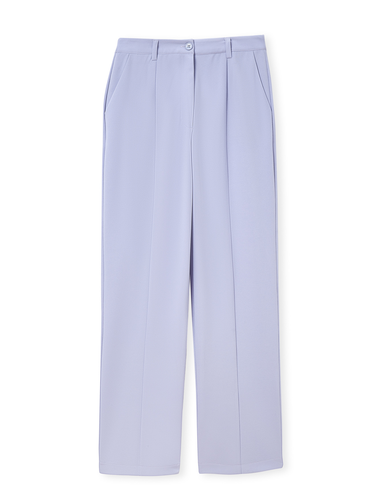 Pantalon en maille crêpe - Daxon - Lavande