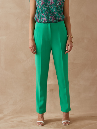 Pantalon fuselé 7/8ème - Daxon - Vert
