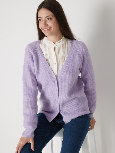 Gilet côtes anglaises - Daxon - Parme
