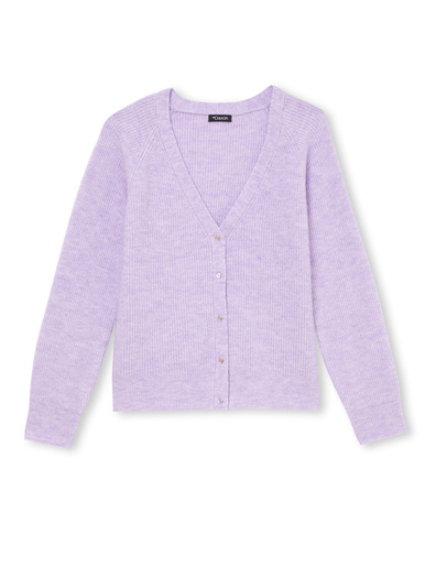 Gilet côtes anglaises - Daxon - Parme